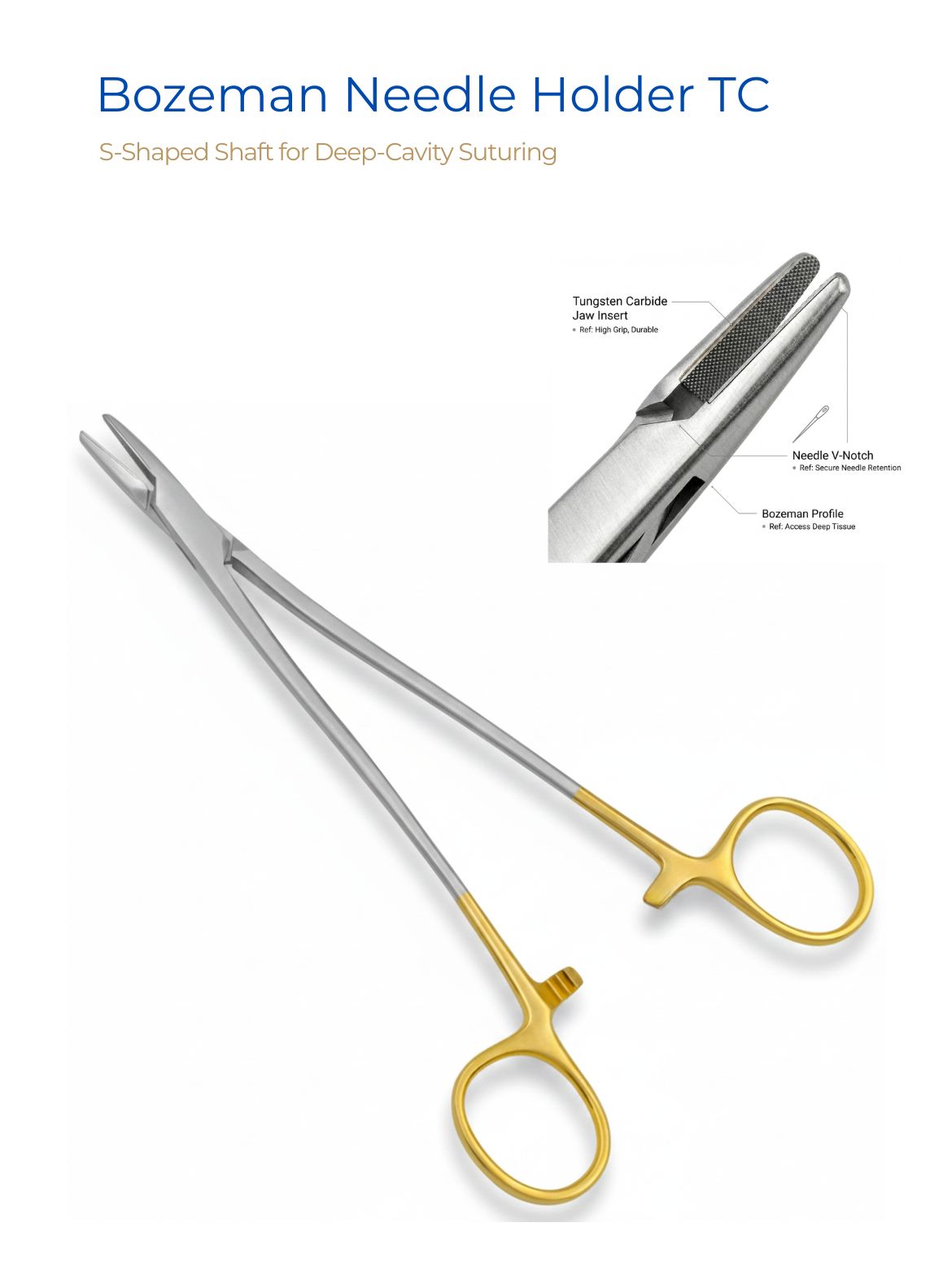 Bozeman Needle Holder TC