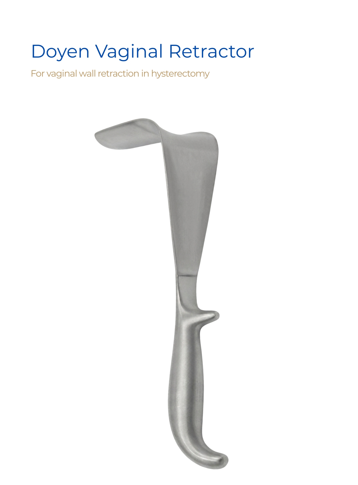 Doyen Vaginal Retractor 9″