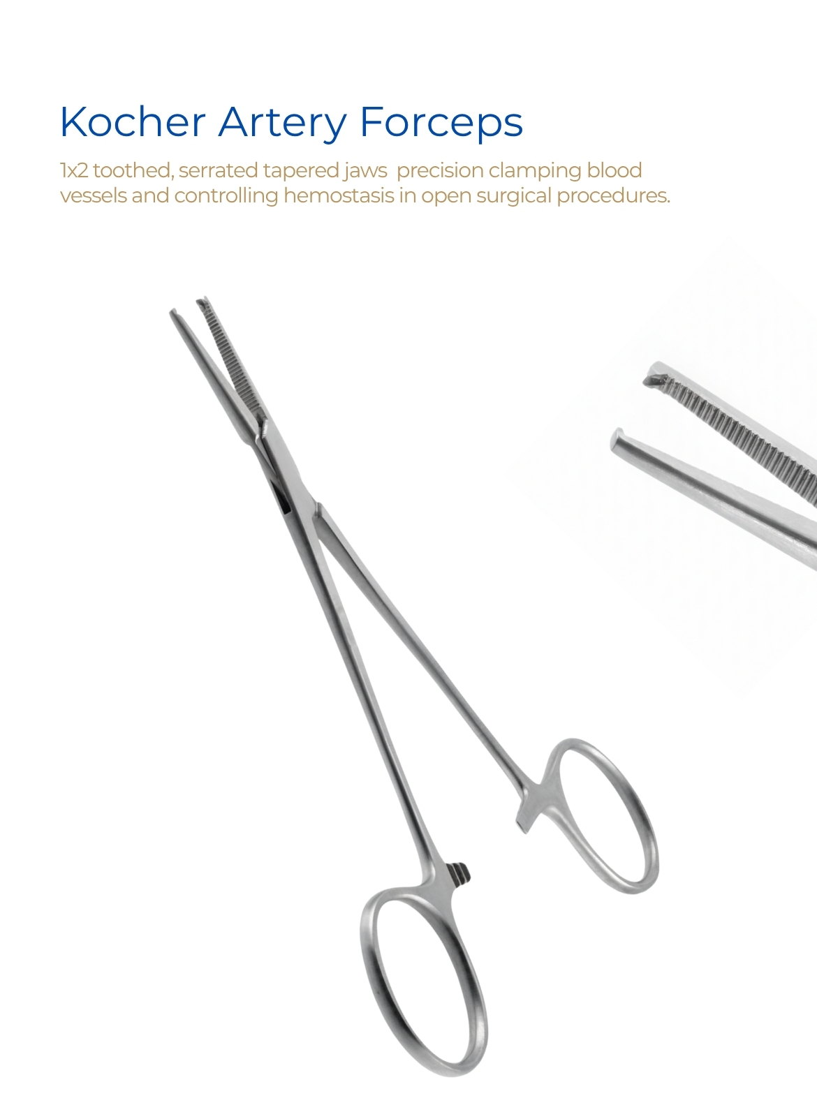 Kocher Artery Forcep
