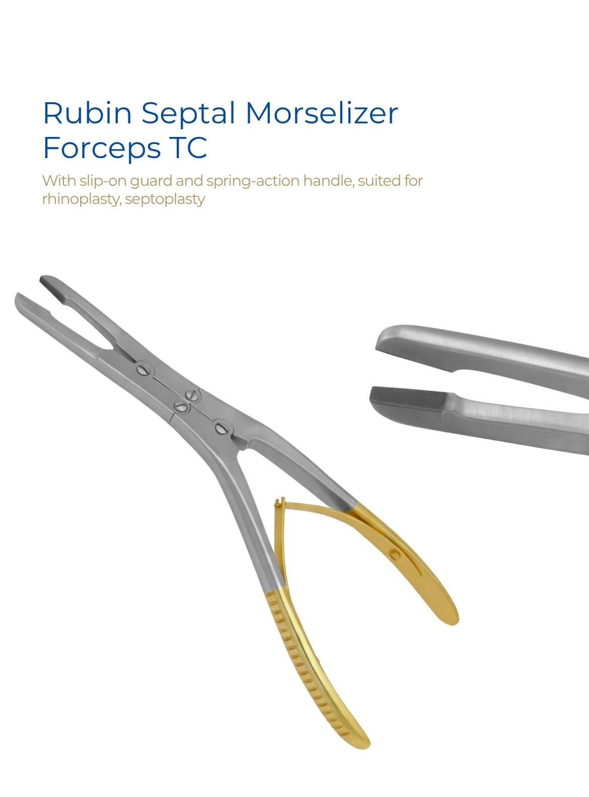 Rubin Septal Morselizer Forceps TC