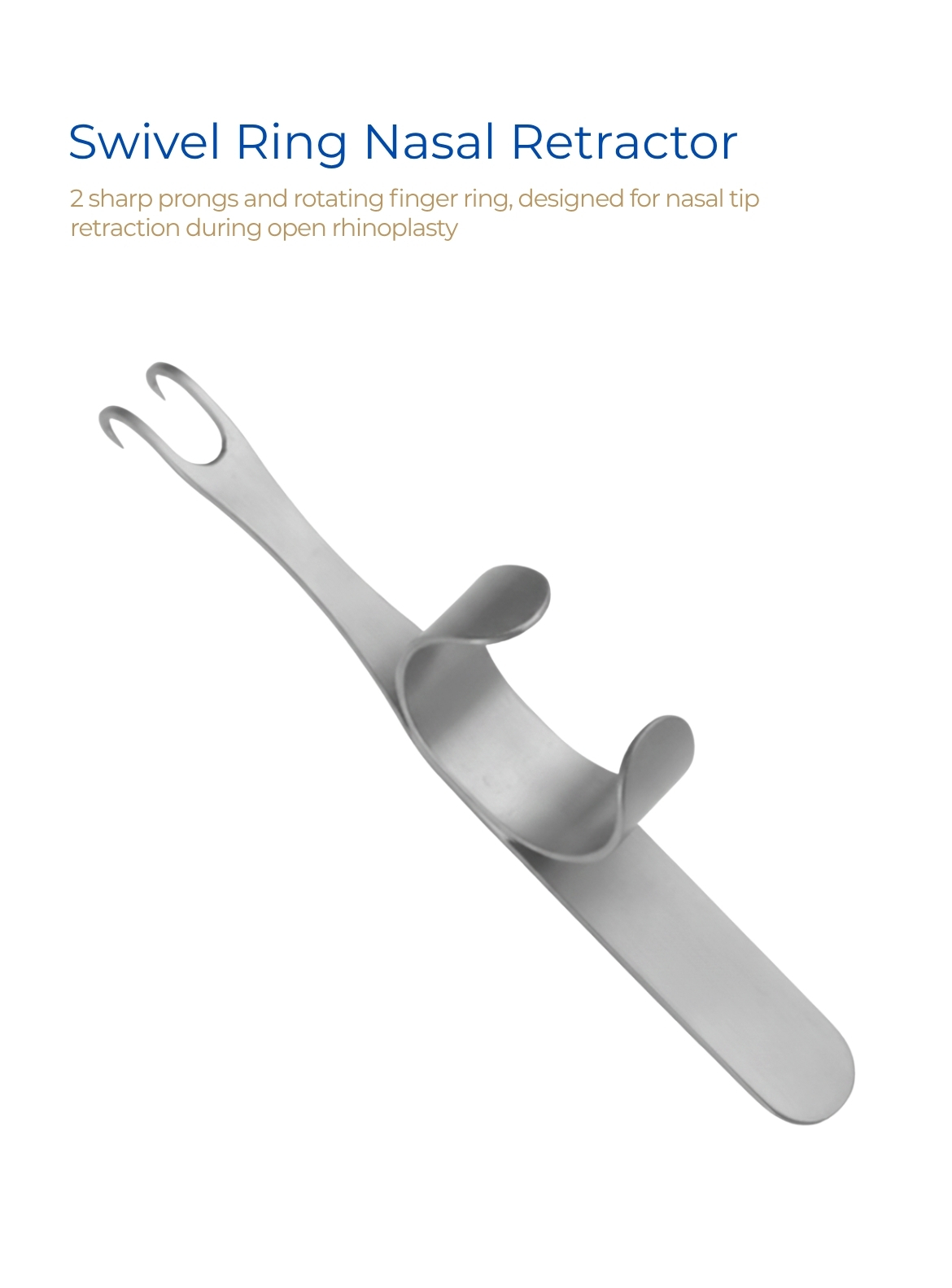 Swivel Ring Nasal Retractor